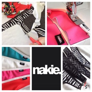 Nakie underwear production collage