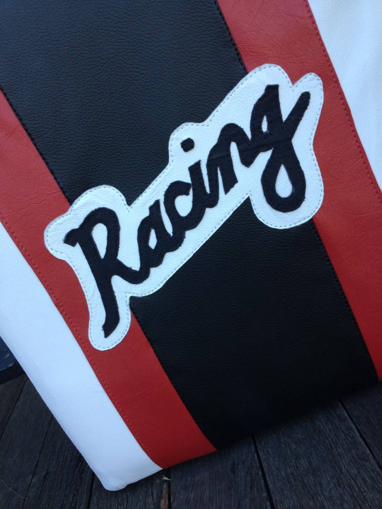 Leather racing logo.
